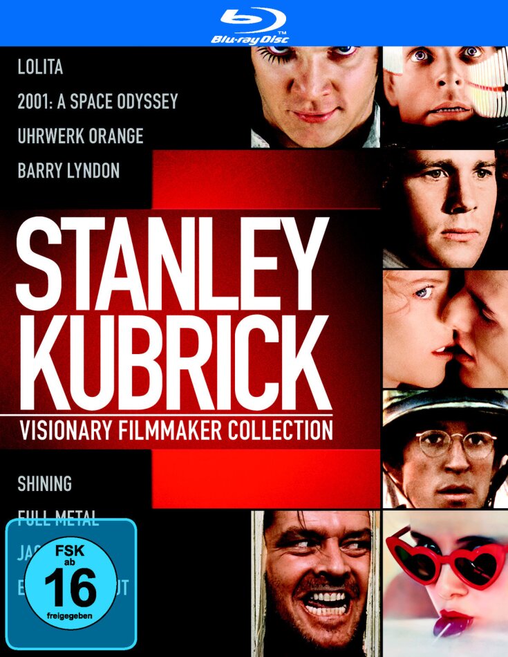 Stanley Kubrick - Visionary Filmmaker Collection Collection Limited Edition, 8 Blu-rays