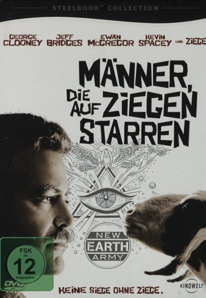 Männer, die auf Ziegen starren (2010) Steelbook