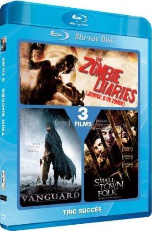 The Zombie Diaries / Vanguard / Small Town Folk Trio Succès, 2 Blu-rays