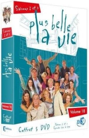 Plus belle la vie - Volume 18 (2008) 5 DVDs