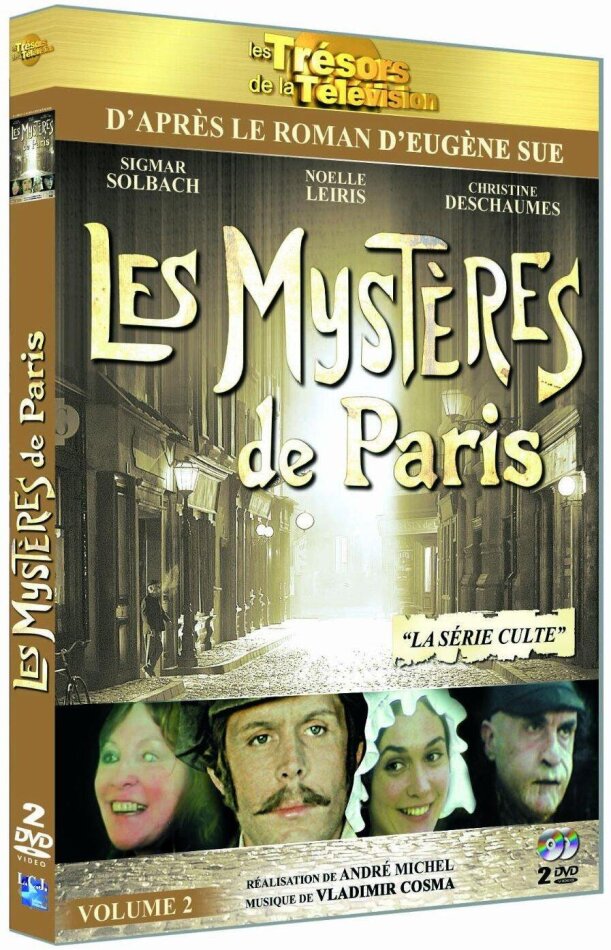 Les Mystères de Paris - Vol. 2 (1980) Collection Les Trésors de la Télévision, 2 DVDs