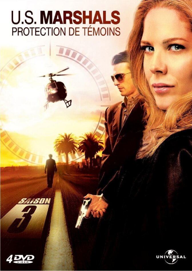 U.S. Marshals - Protection de témoins - Saison 3 4 DVDs