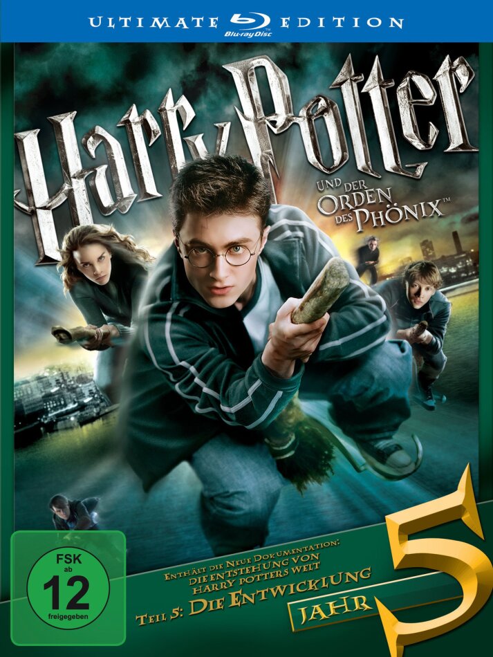 Harry Potter und der Orden des Phönix (2007) Ultimate Collector's Edition, 2 Blu-rays