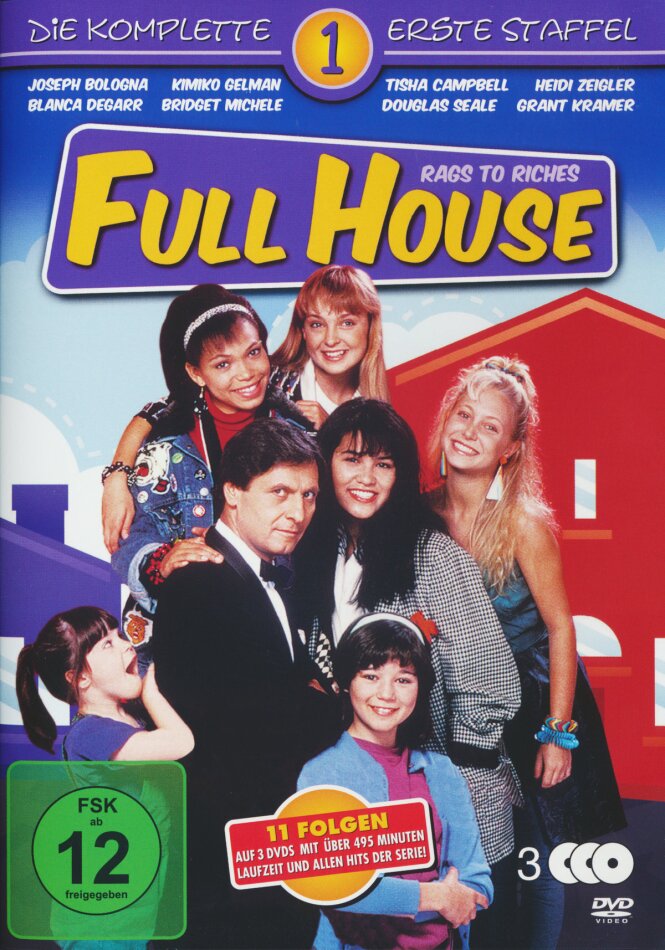 Full House - Rags to Riches - Staffel 1 (1987) 3 DVDs