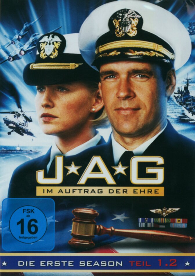 JAG - Im Auftrag der Ehre - Staffel 1.2 (Repack 3 DVDs)