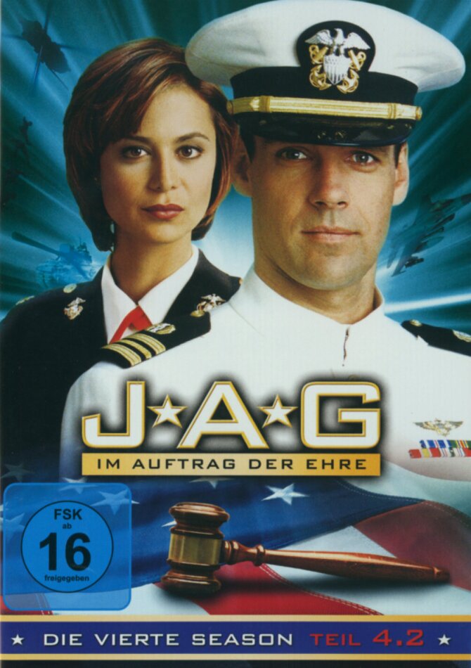 JAG - Im Auftrag der Ehre - Staffel 4.2 (Repack 3 DVDs)