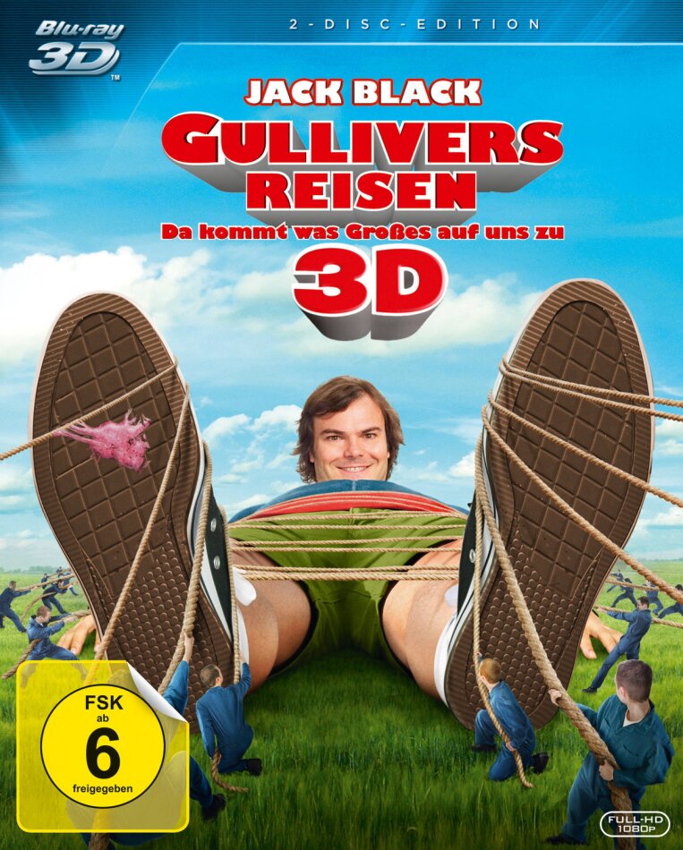 Gullivers Reisen (2010) Blu-ray 3D + DVD