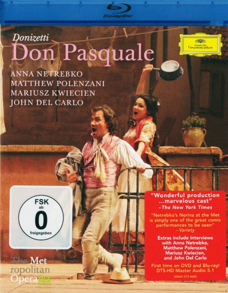 Metropolitan Opera Orchestra, James Levine & John Del Carlo - Donizetti - Don Pasquale Deutsche Grammophon
