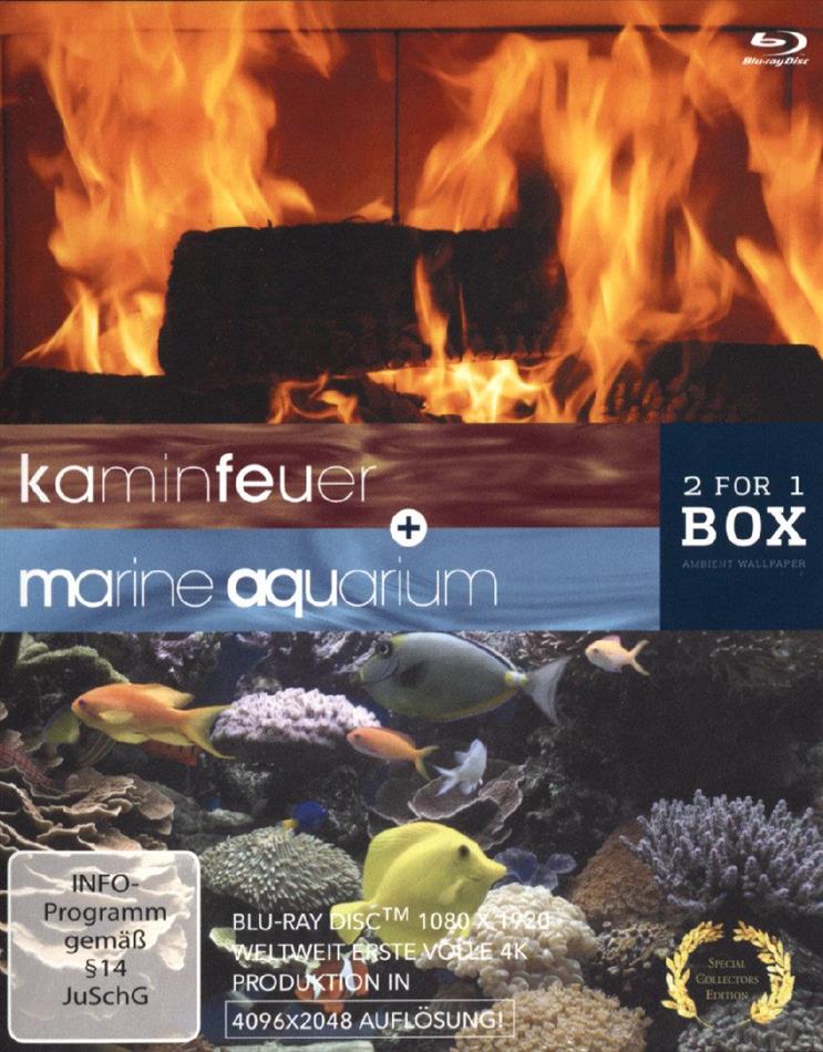 Kaminfeuer / Marine Aquarium 2 Blu-rays
