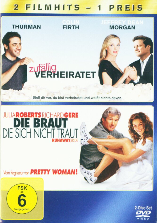 Zufällig verheiratet / die Braut, die sich nicht traut 2 DVDs