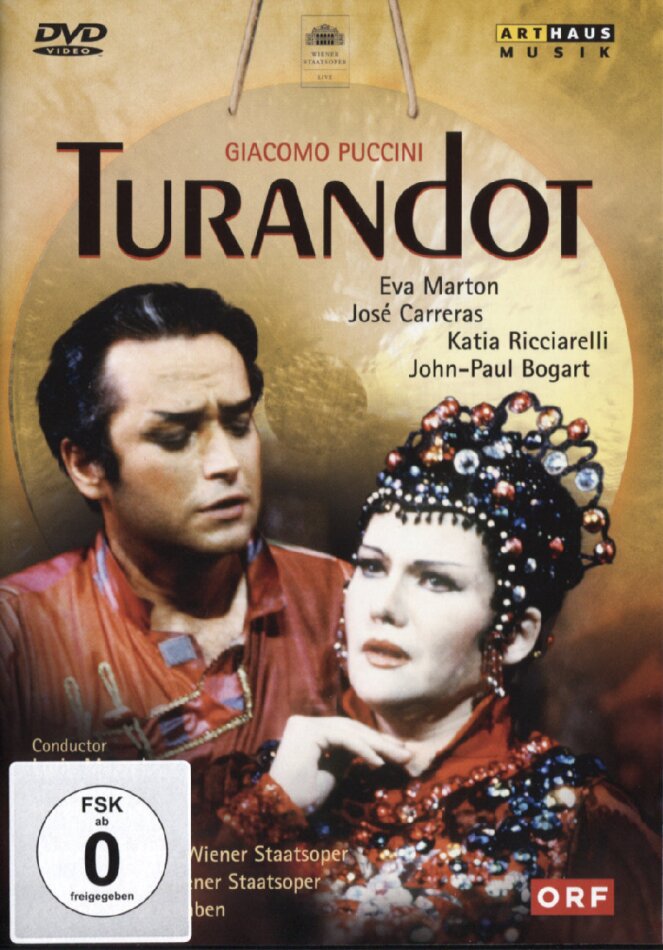 Wiener Staatsoper, Lorin Maazel & Eva Marton - Puccini - Turandot Arthaus Musik