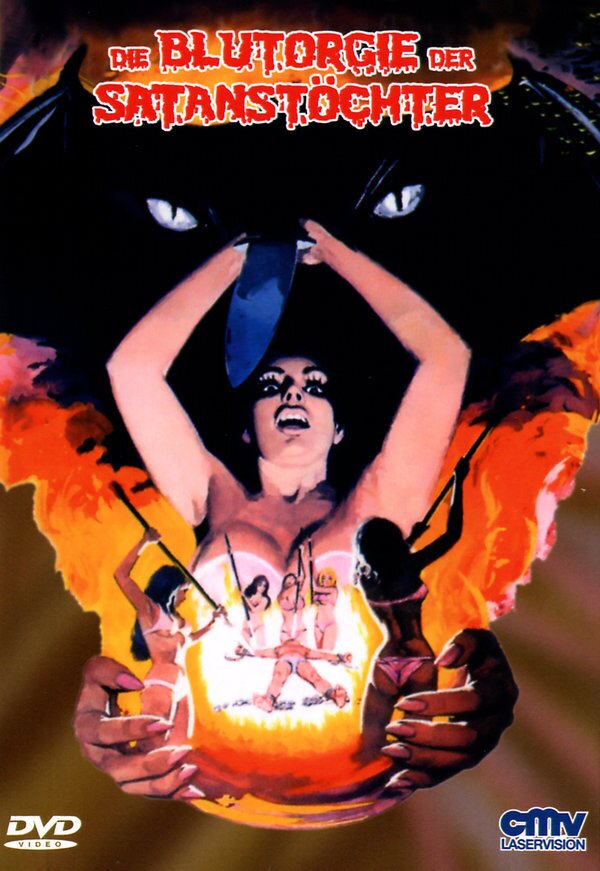 Die Blutorgie der Satanstöchter Kleine Hartbox, Trash Collection, Uncut