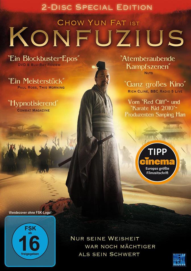Konfuzius (2010) Special Edition, 2 DVDs