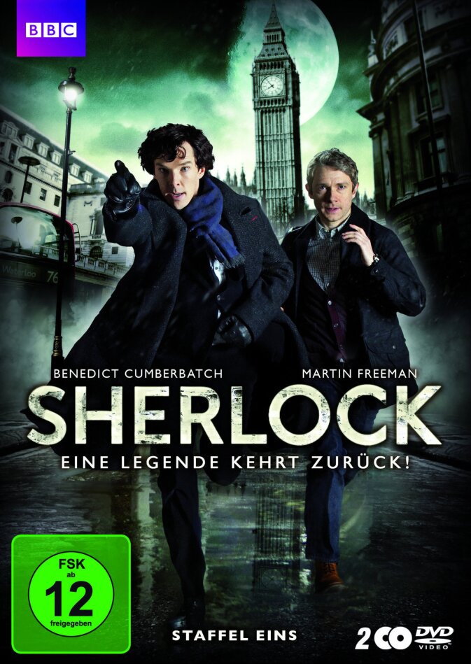 Sherlock - Staffel 1 BBC, 2 DVDs