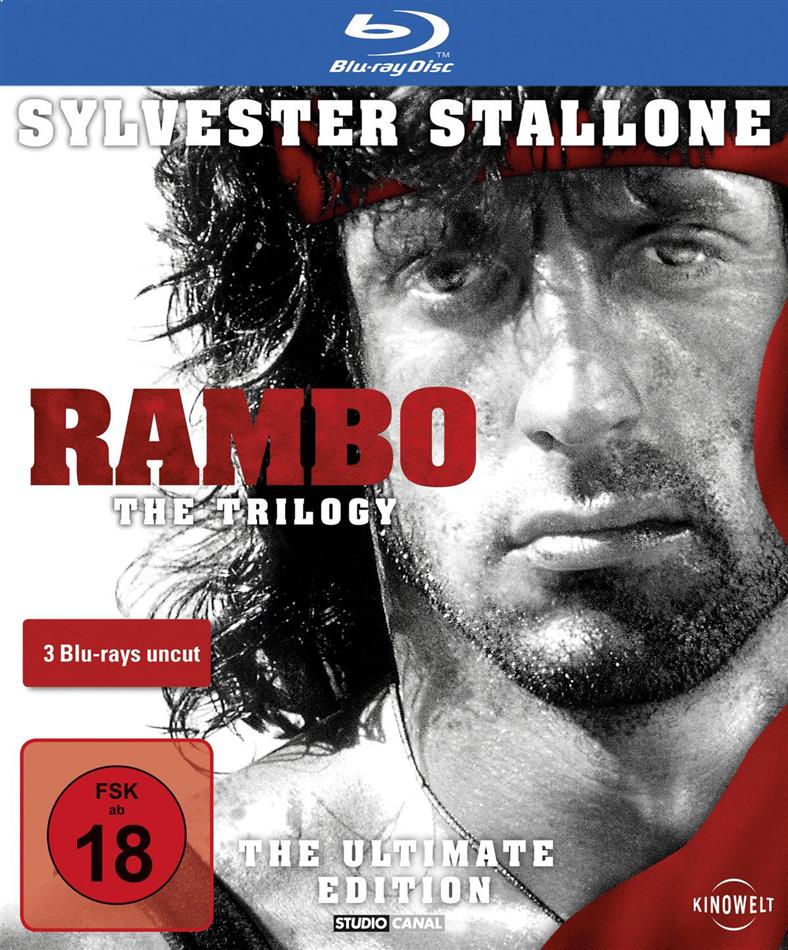Rambo Trilogie - (The Ultimate Edition Uncut 3 Discs)