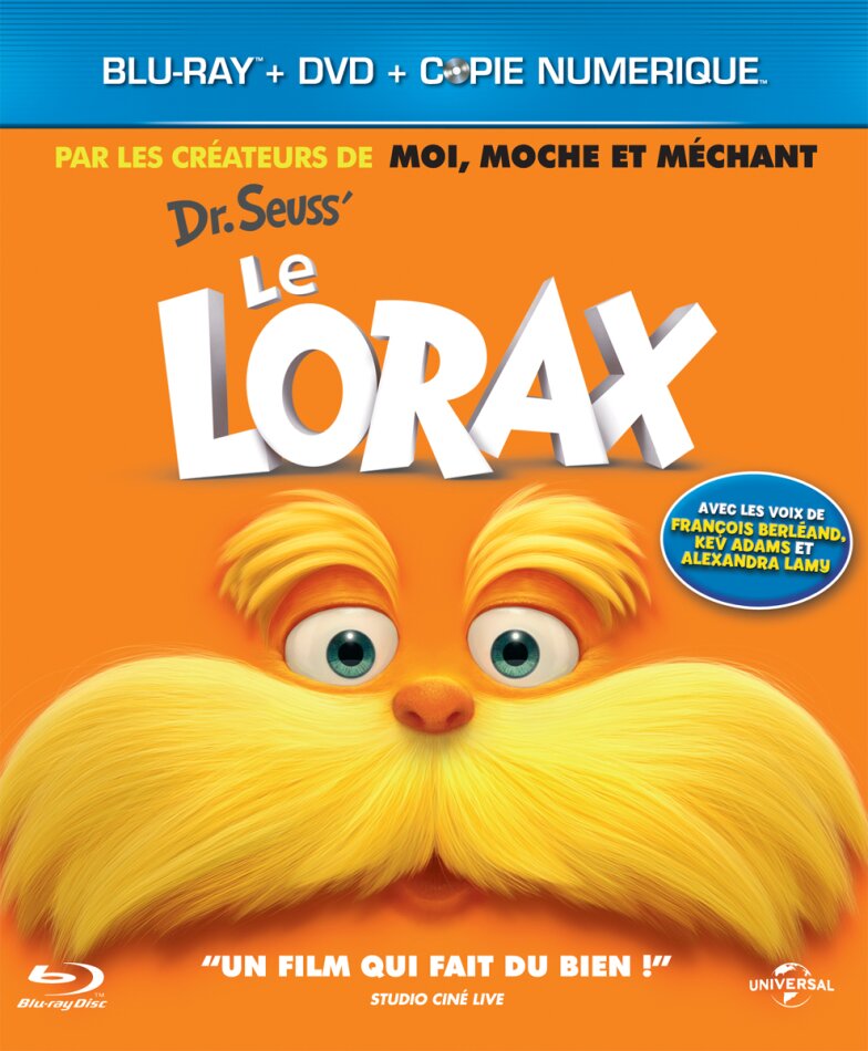 Le Lorax - Dr. Seuss' The Lorax (2012) Blu-ray + DVD