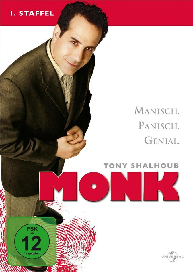 Monk - Staffel 1 4 DVDs