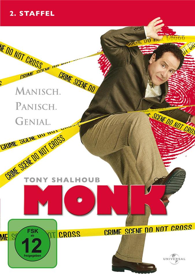 Monk - Staffel 2 4 DVDs