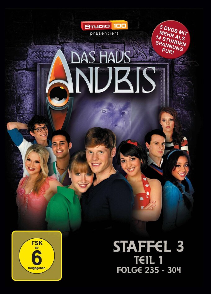 Das Haus Anubis - Staffel 3.1 4 DVDs