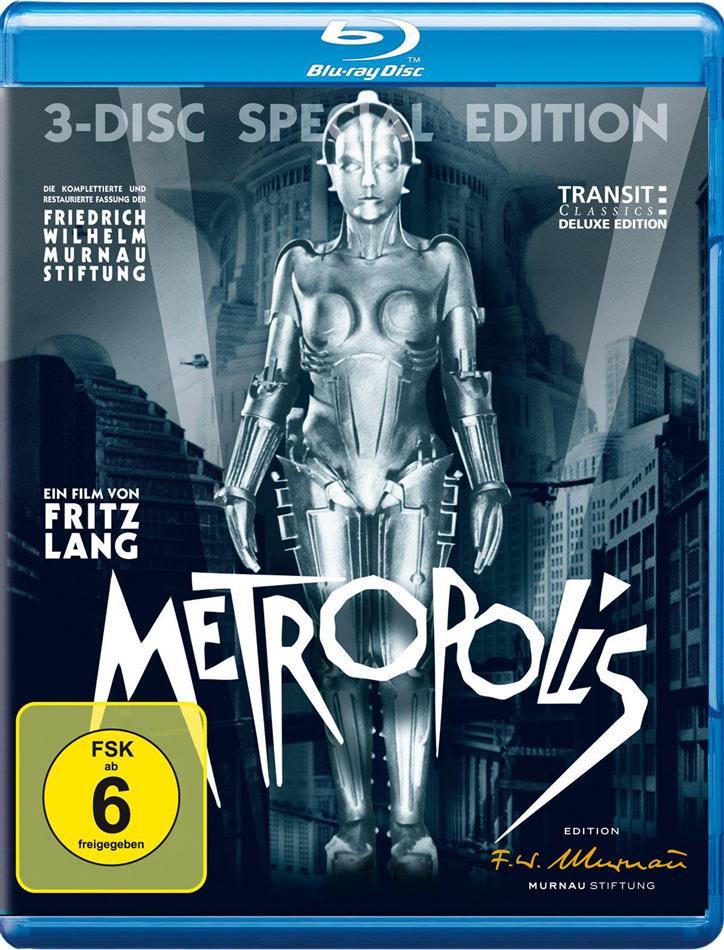 Metropolis (1927) 3 Blu-rays
