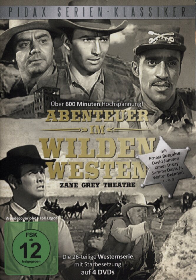 Abenteuer im Wilden Westen 4 DVDs