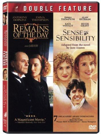 The Remains of the Day / Sense and Sensibility 2 DVDs