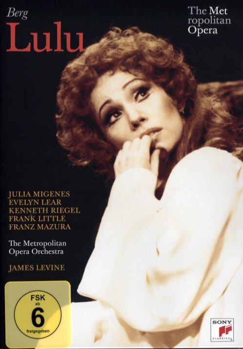 Metropolitan Opera Orchestra, James Levine & Julia Migenes - Berg - Lulu Sony Classical, 2 DVDs