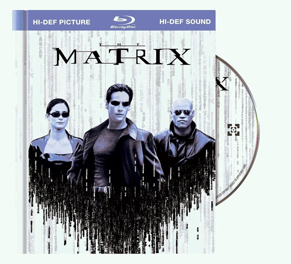 The Matrix (1999) Anniversary Edition, Blu-ray + Buch