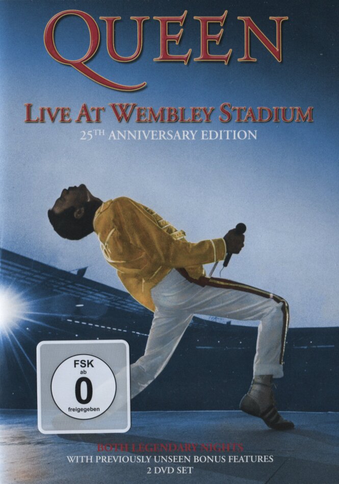 Queen - Live at Wembley Stadium 25th Anniversary Edition, 2 DVDs