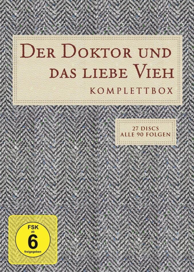 Der Doktor und das liebe Vieh - Komplettbox Staffel 1 - 7 27 DVDs