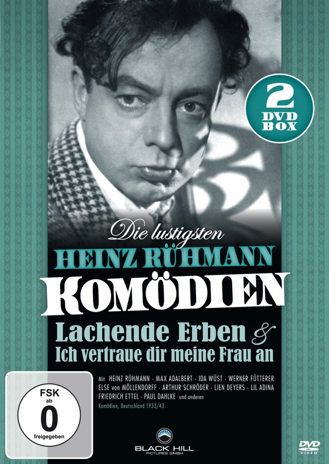 Die lustigsten Heinz Rühmann Komödien 2 DVDs