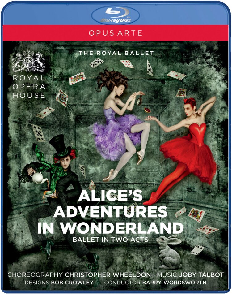 Royal Ballet, Orchestra of the Royal Opera House & Barry Wordsworth - Talbot - Alice's adventures in wonderland Opus Arte