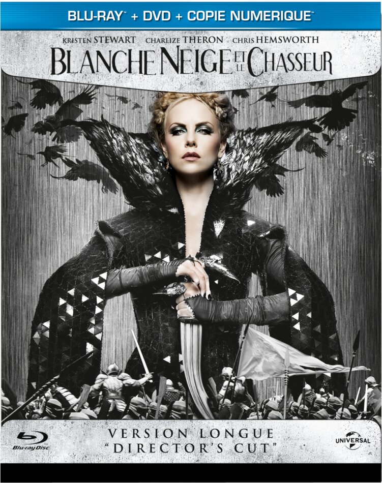 Blanche Neige et le chasseur (2012) Director's Cut, Steelbook, Blu-ray + DVD