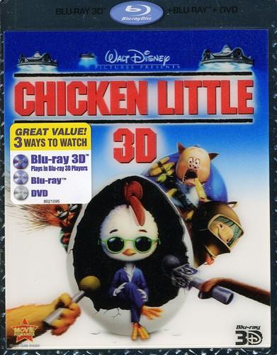 Chicken Little (2005) Blu-ray 3D + DVD