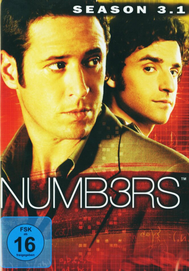 Numbers - Staffel 3.1 3 DVDs