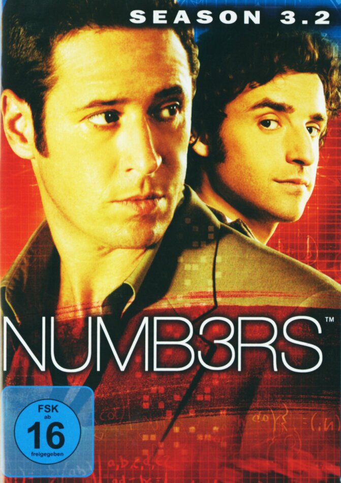 Numbers - Staffel 3.2 3 DVDs
