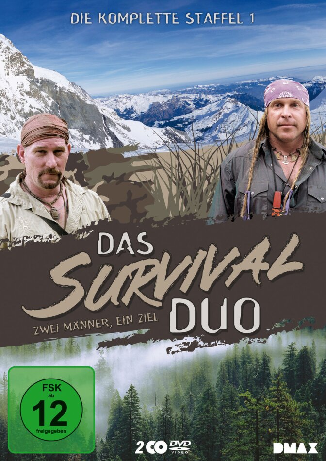 Das Survival-Duo - Zwei Männer, ein Ziel - Staffel 1 2 DVDs