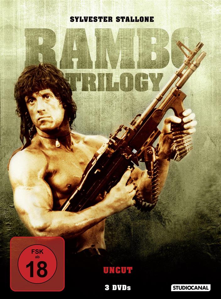 Rambo Trilogy Uncut, 3 DVDs
