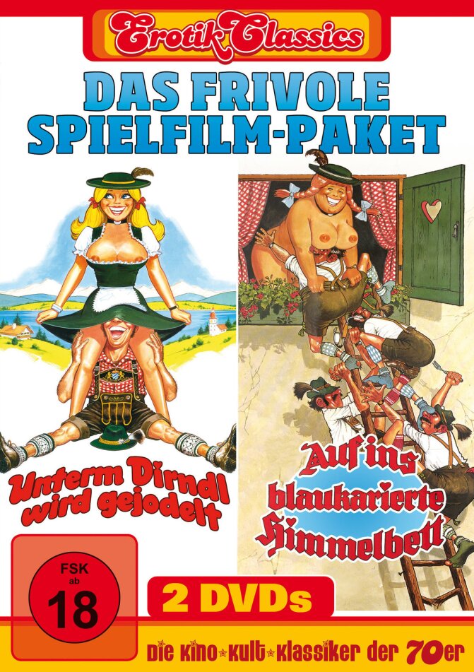 Das frivole Spielfilm-Paket 2 DVDs