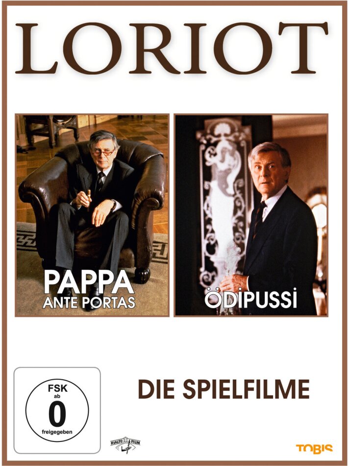 Loriot - Die Spielfilme: Ödipussi / Pappa Ante Portas 2 DVDs