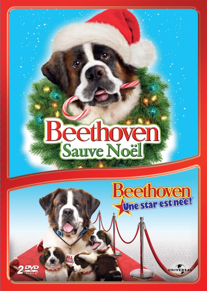 Beethoven sauve Noël / Beethoven, une star est née 2 DVD