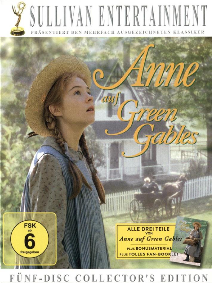 Anne auf Green Gables - Teil 1 - 3 Collector's Edition, 5 DVDs