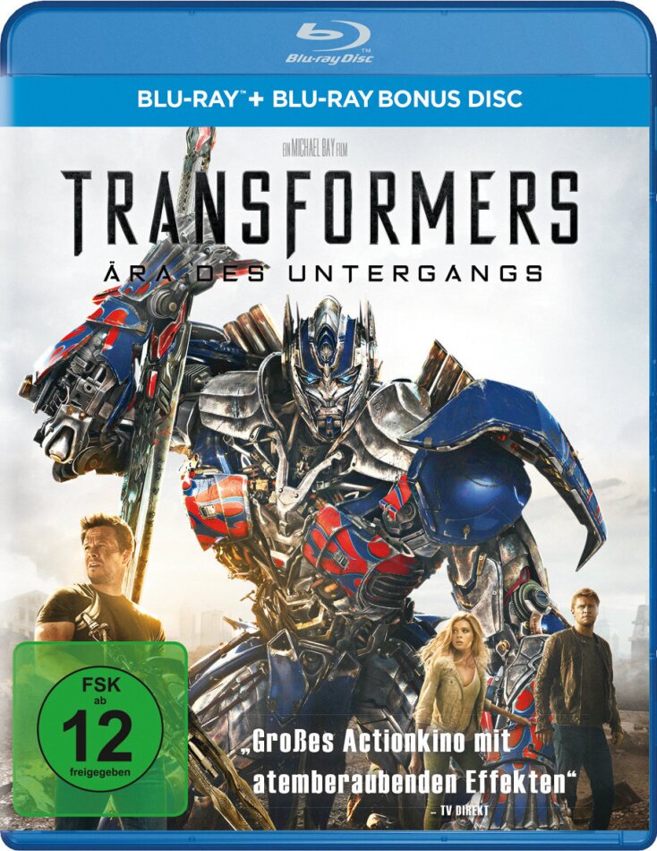 Transformers 4 - Ära des Untergangs (2014) 2 Blu-rays