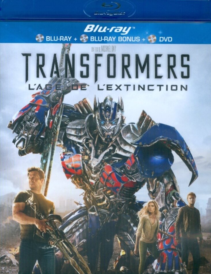 Transformers 4 - L'âge de l'extinction (2014) 2 Blu-ray + DVD