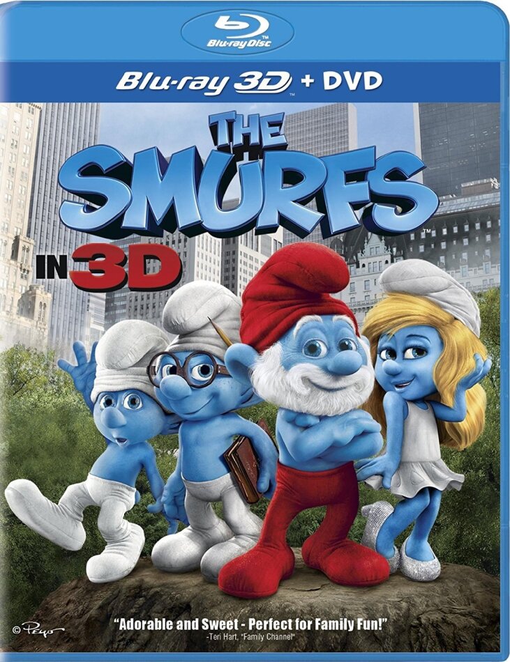 The Smurfs (2011) Blu-ray 3D + DVD
