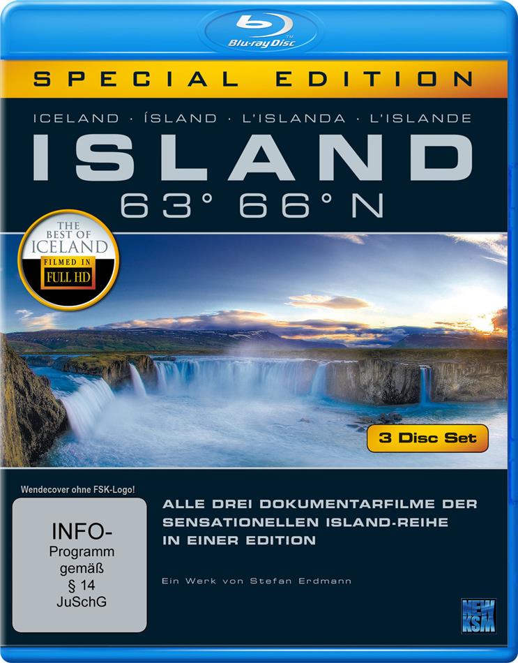 Island 63° 66° N Special Edition, 3 Blu-rays
