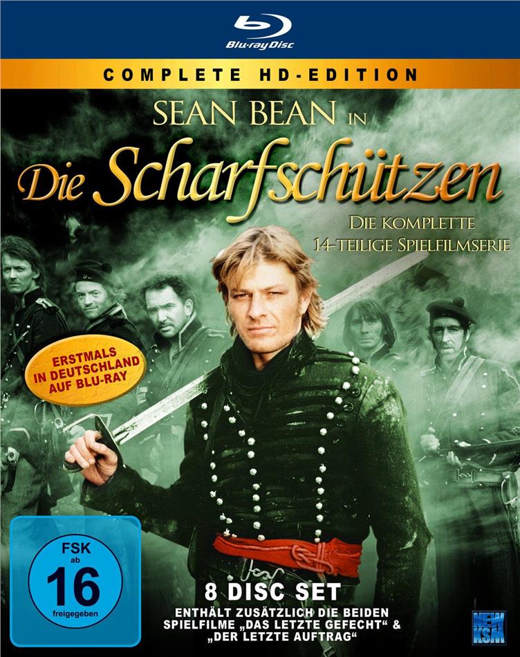 Die Scharfschützen - Die komplette 14-teilige Spielfilmserie 8 Blu-rays