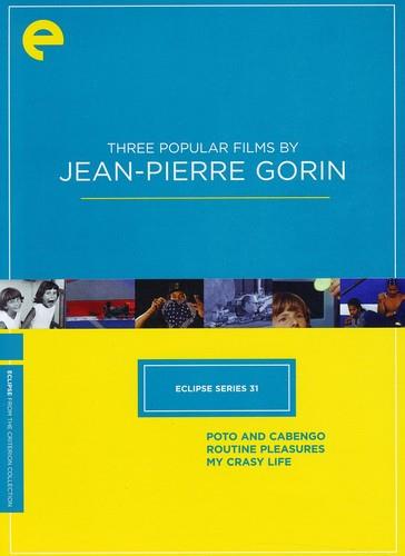 Three Popular Films by Jean-Pierre Gorin - Eclipse Series 31 Criterion Collection, 3 DVDs