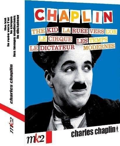 Charlie Chaplin - Le kid / La ruée vers l`or / Le cirque / Les temps modernes / Le dictateur 5 Blu-rays