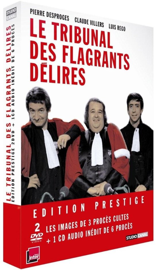 Le Tribunal des flagrants délires (1981) Deluxe Edition, 2 DVDs + CD